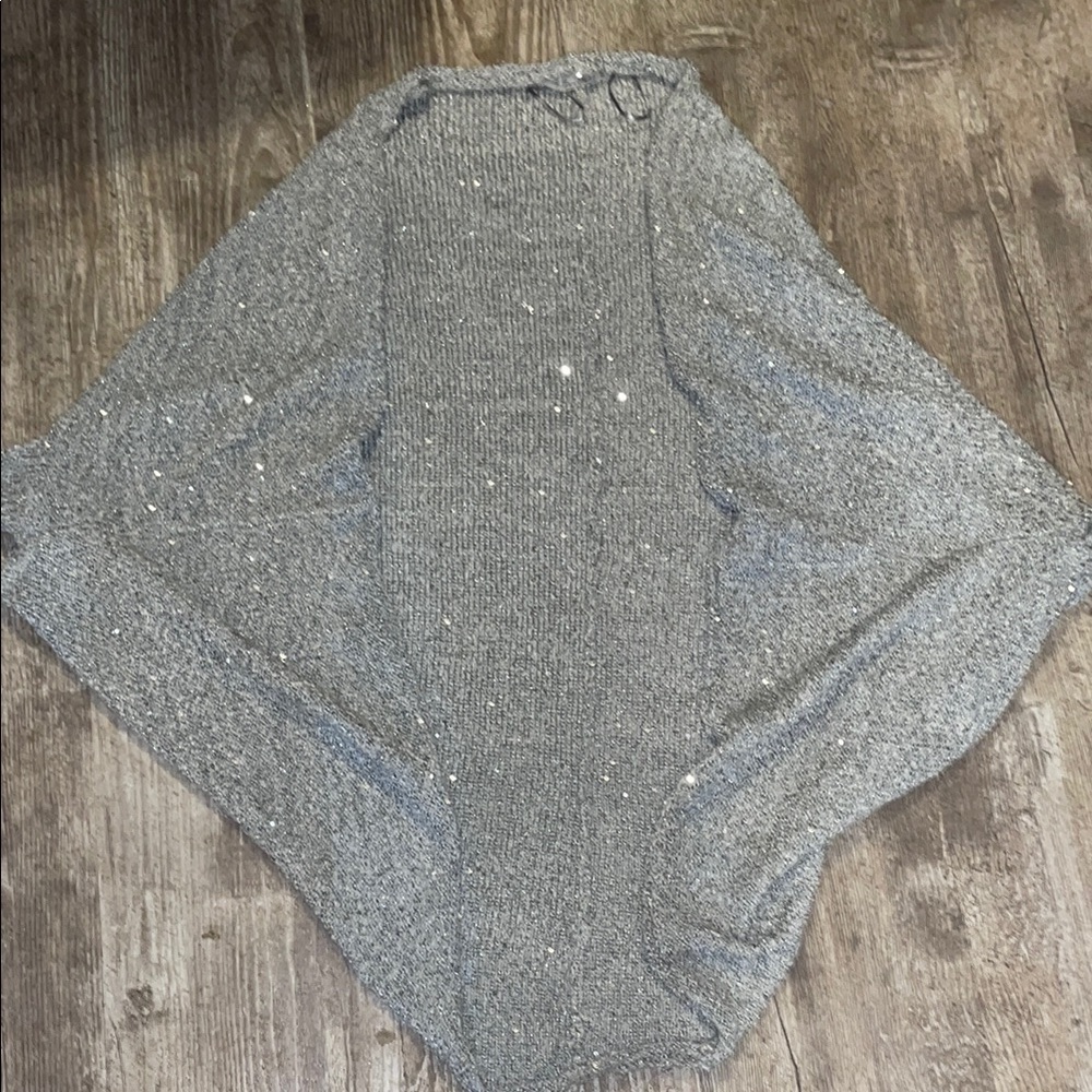 Lara Knit Gray Sparkle Women's Sweater